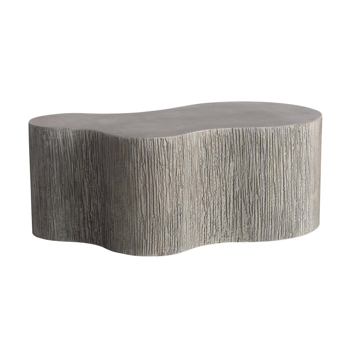 Arteriors Home Indio Small Outdoor Coffee Table Gray Stonewash