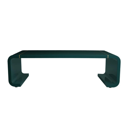 Arteriors Home Turnley Coffee Table Peacock