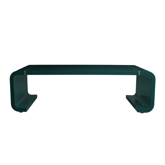 Arteriors Home Turnley Coffee Table Peacock