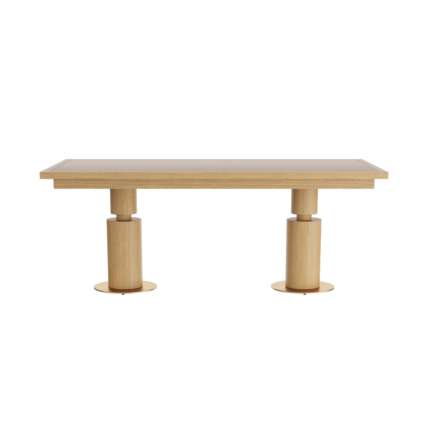 Arteriors Home Tiller Dining Table Oyster