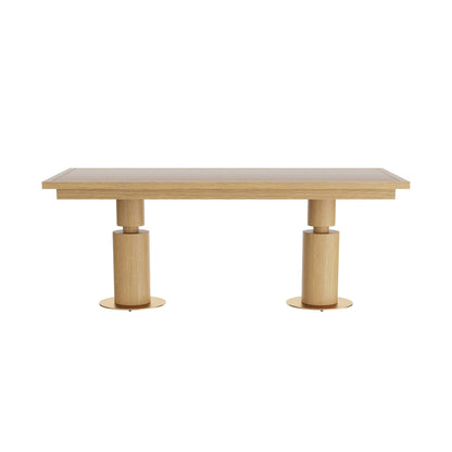 Arteriors Home Tiller Dining Table Oyster