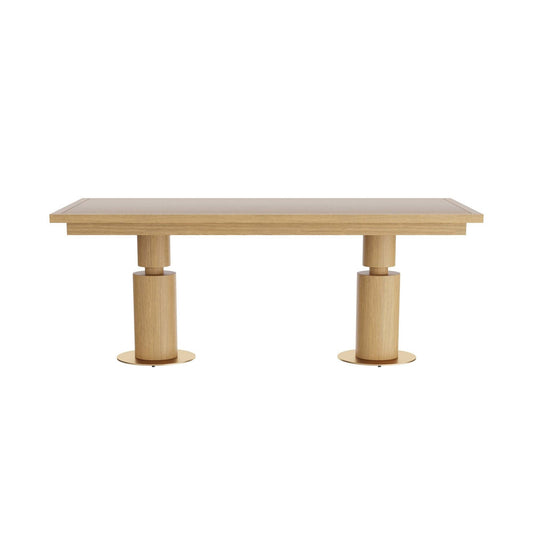 Arteriors Home Tiller Dining Table Oyster