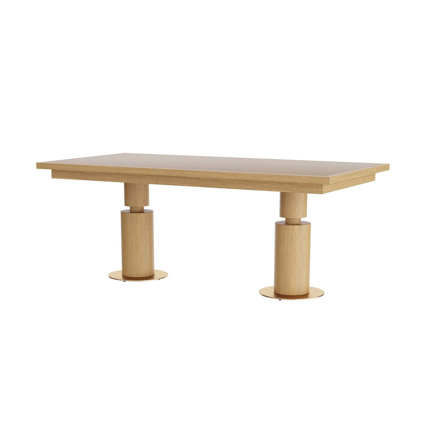 Arteriors Home Tiller Dining Table Oyster