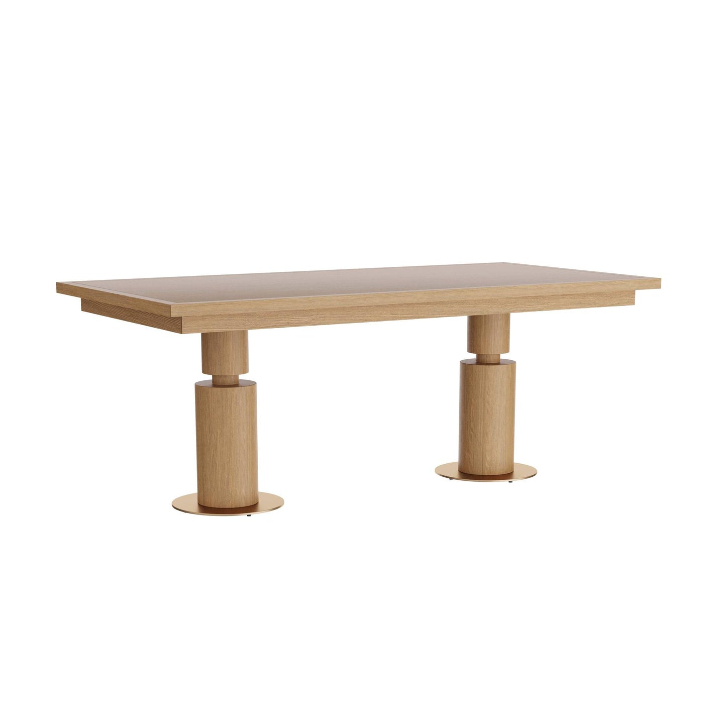 Arteriors Home Tiller Dining Table Oyster