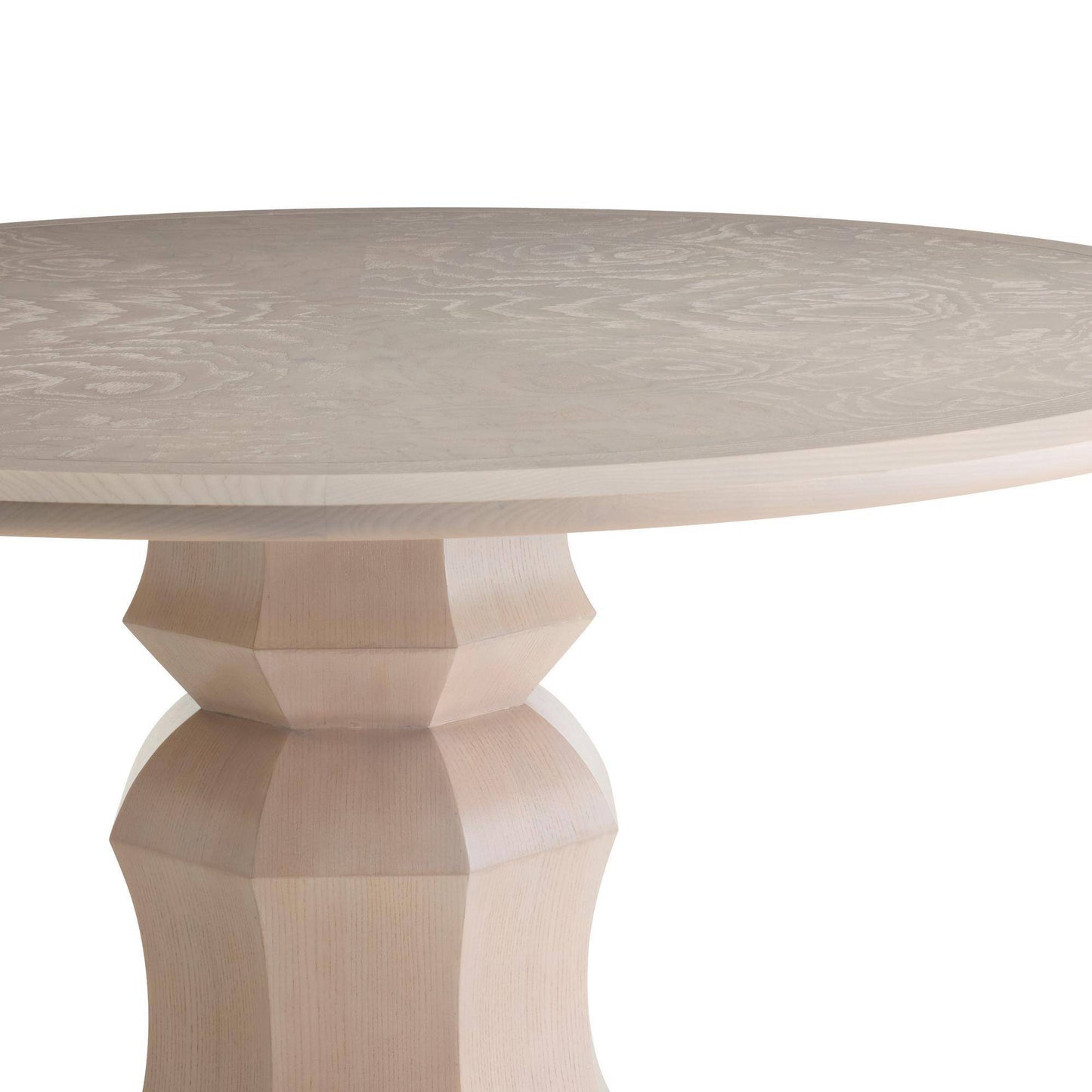 Arteriors Home Kinsley Dining Table Light Beige Burl