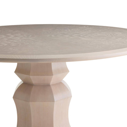 Arteriors Home Kinsley Dining Table Light Beige Burl