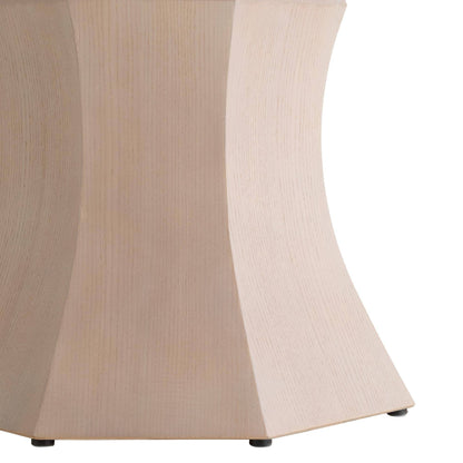 Arteriors Home Kinsley Dining Table Light Beige Burl