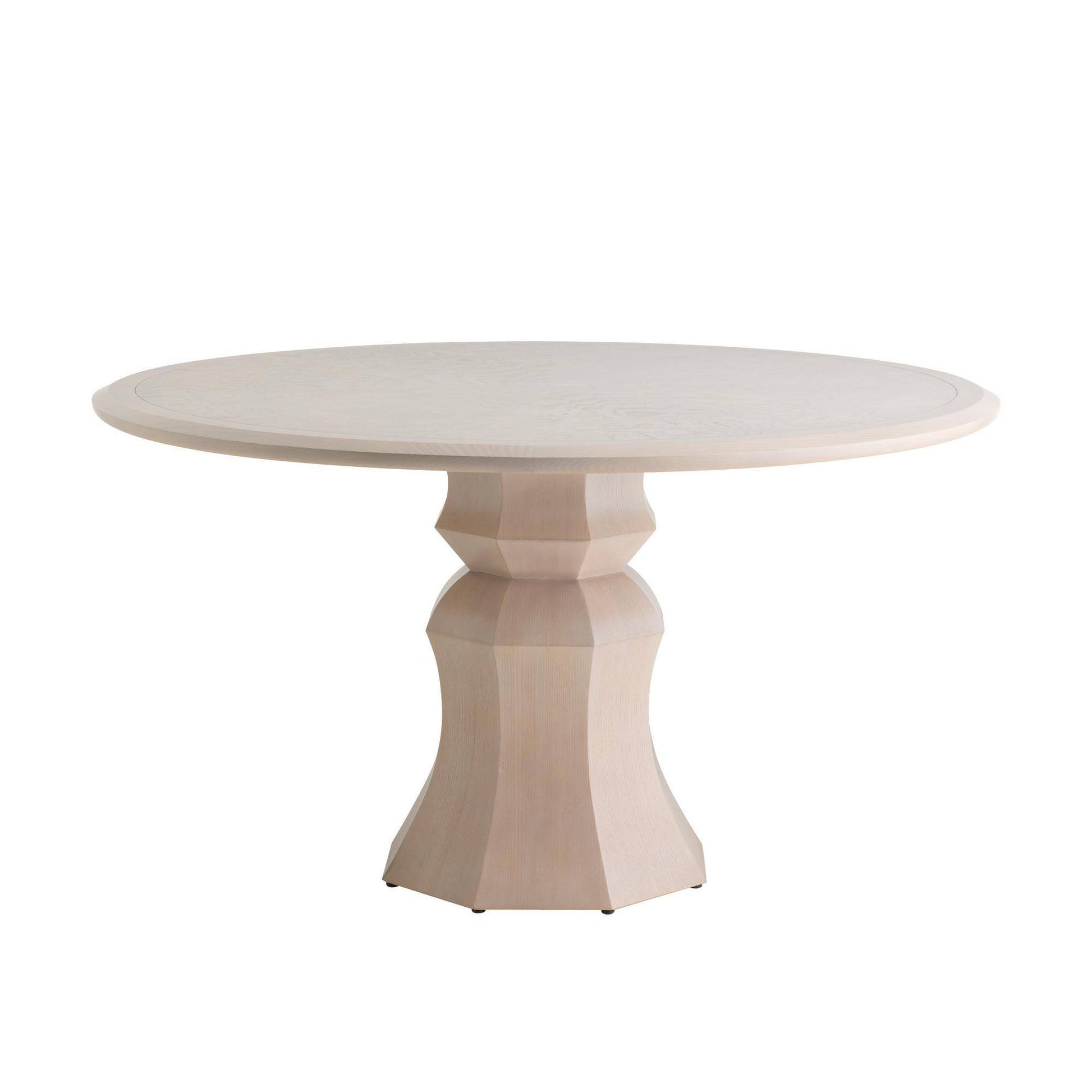 Arteriors Home Kinsley Dining Table Light Beige Burl