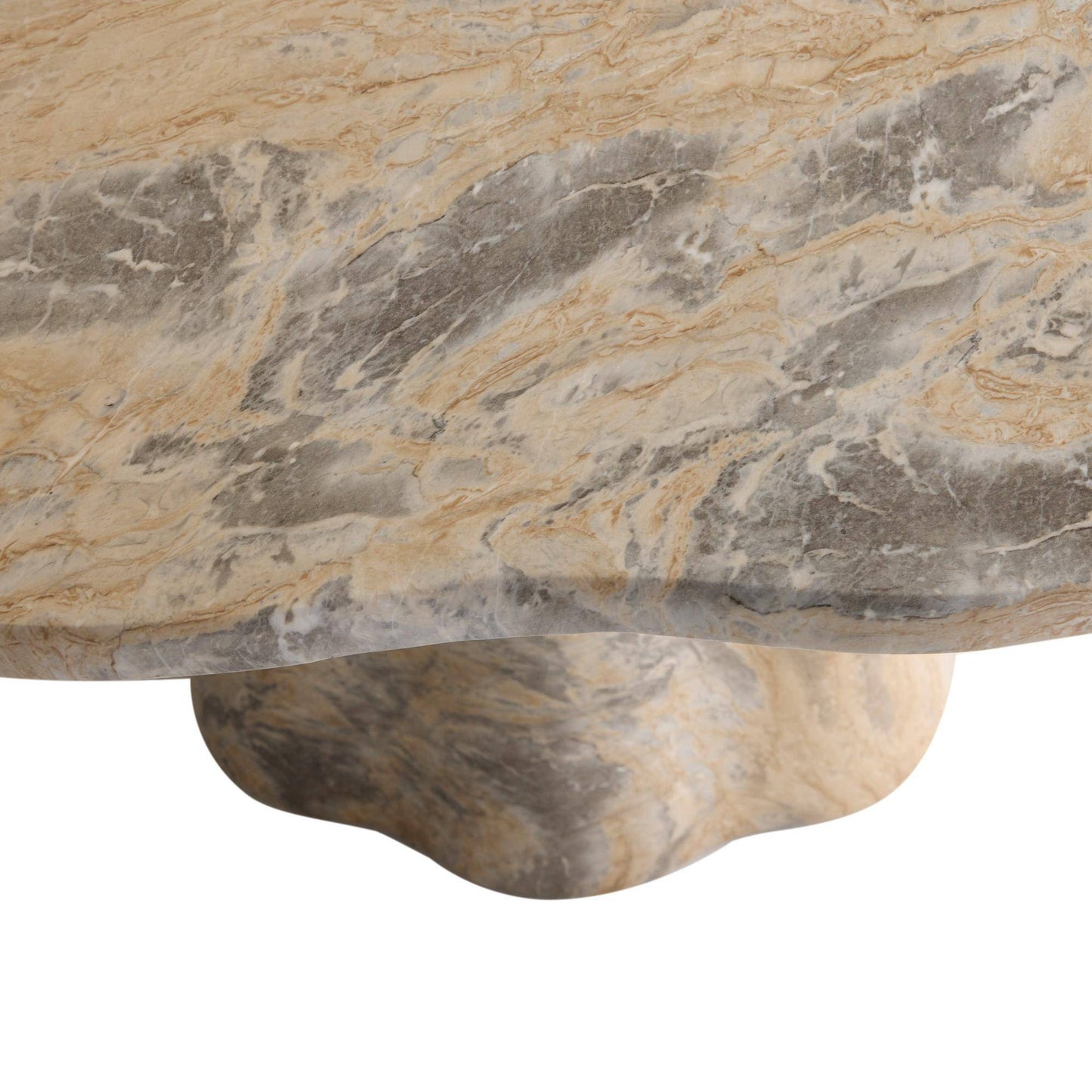 Arteriors Home Primrose Dining Table Sahara Faux Marble