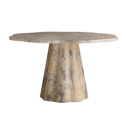 Arteriors Home Primrose Dining Table Sahara Faux Marble