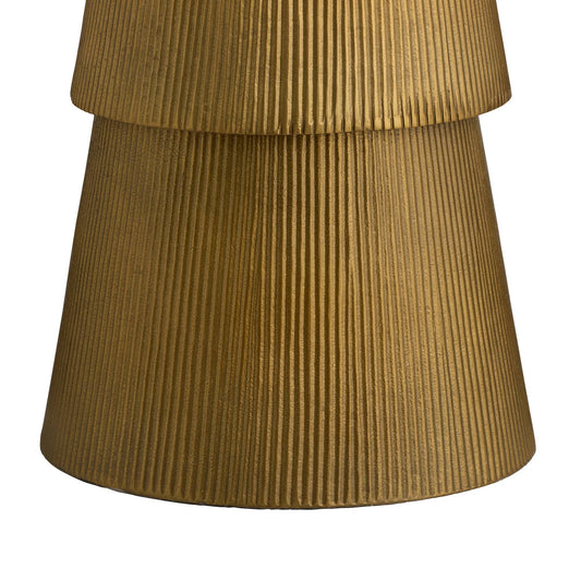 Arteriors Home Mathis End Table Antique Brass