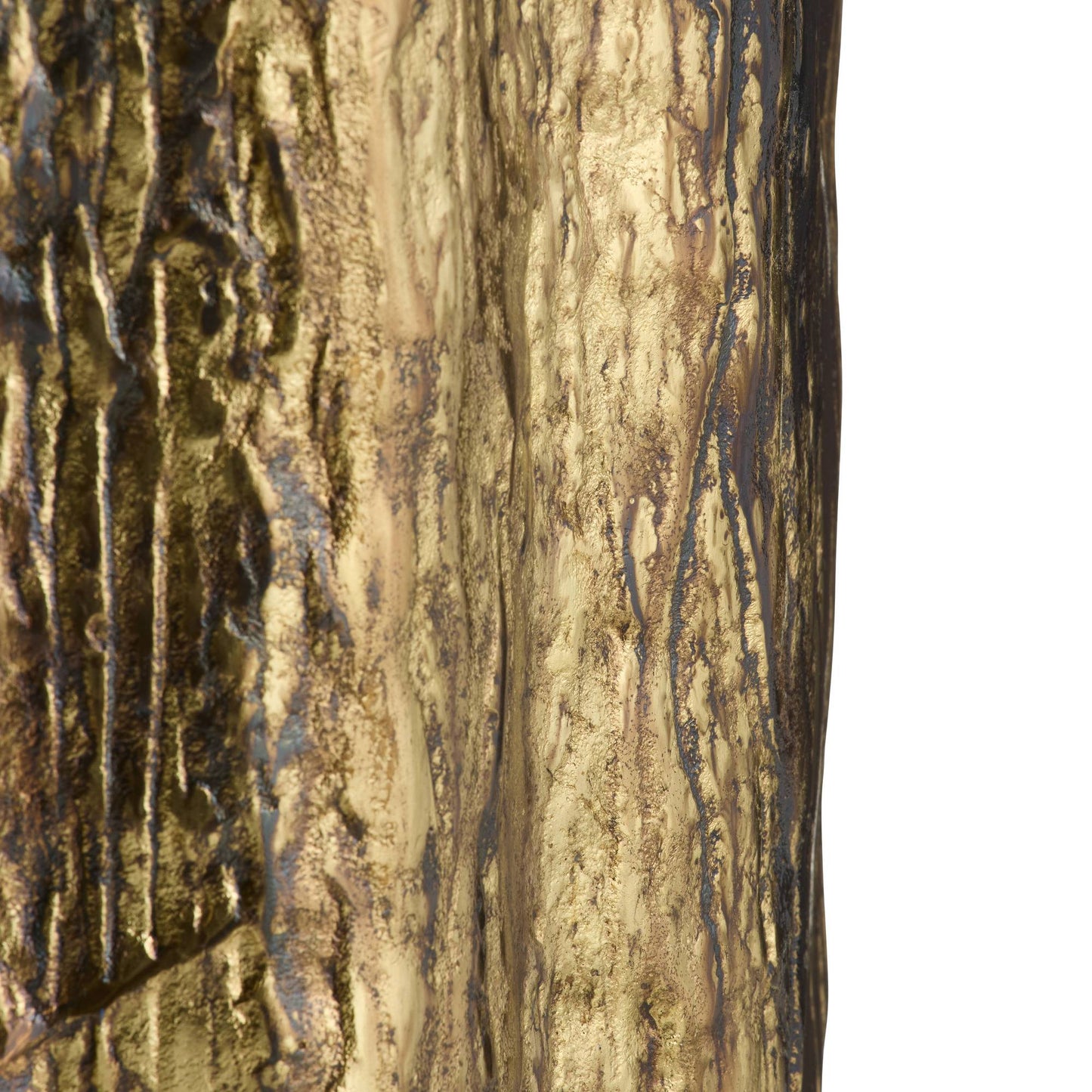 Arteriors Home Minerva End Table Distressed Antique Brass