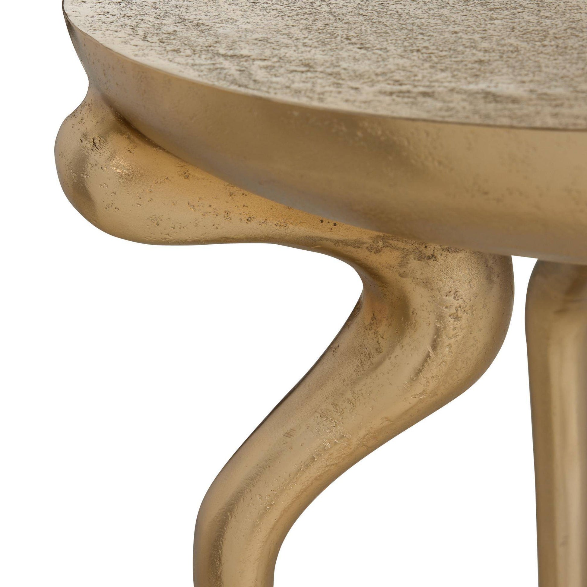 Arteriors Home Monarch End Table Champagne Bronze