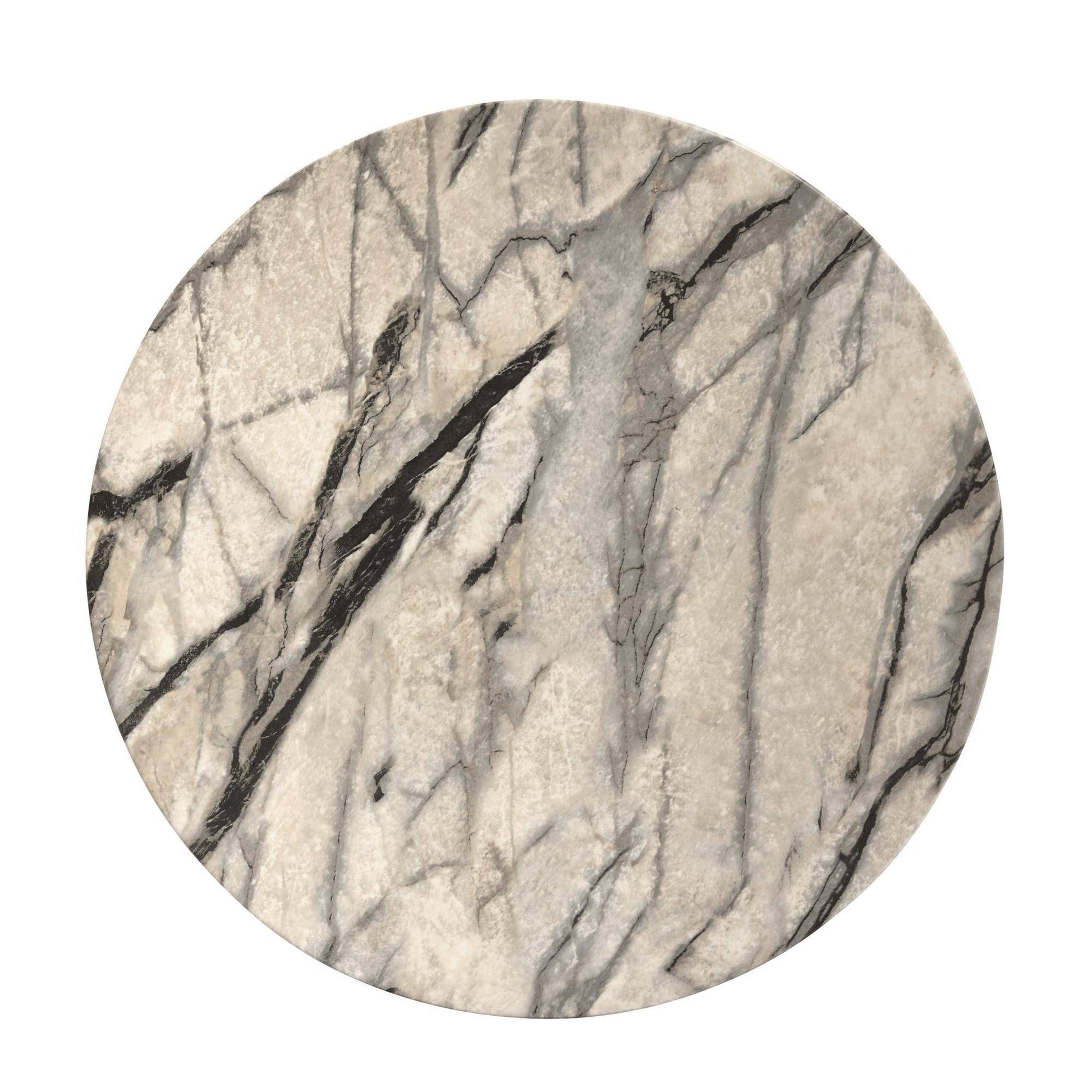 Arteriors Home Mirelle Accent Table Mojave Faux Marble