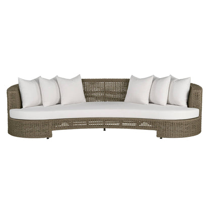 Arteriors Home Helene Curved Outdoor Sofa