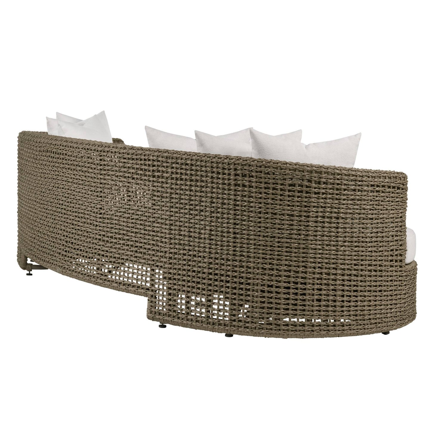 Arteriors Home Helene Curved Outdoor Sofa