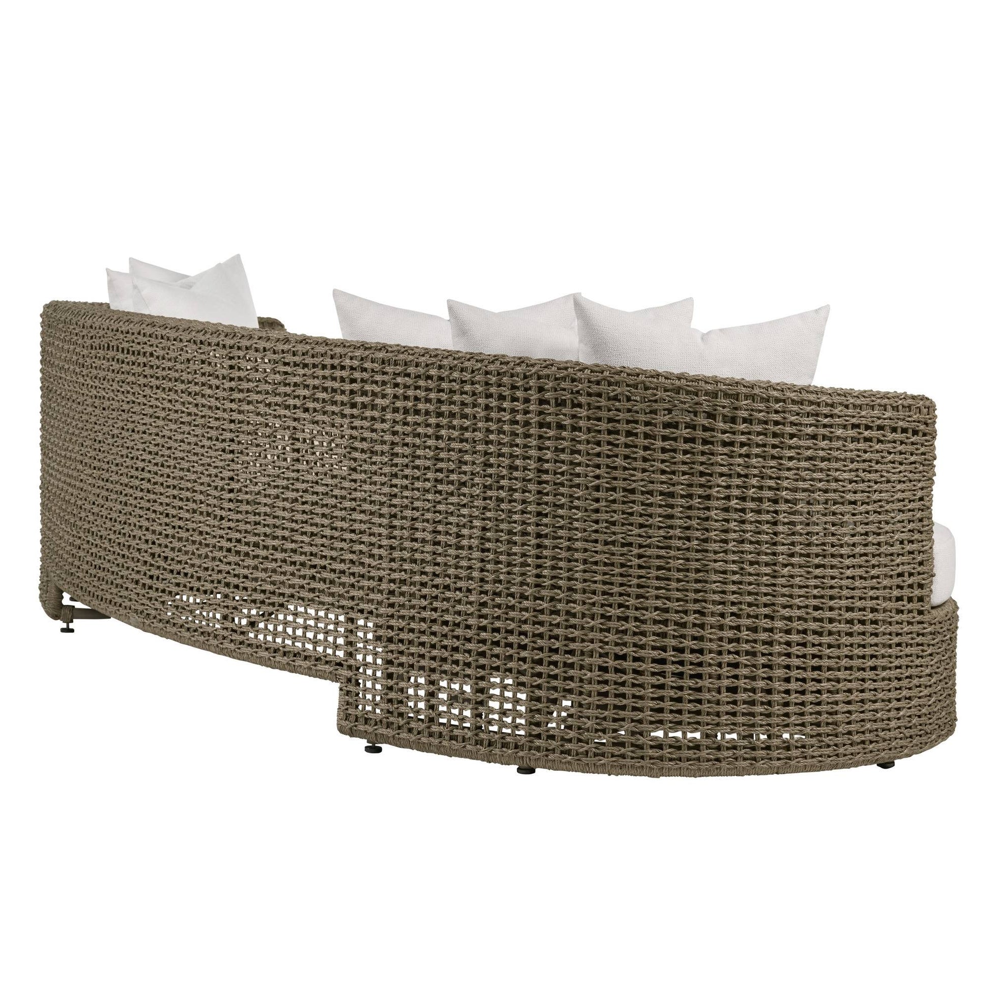 Arteriors Home Helene Curved Outdoor Sofa