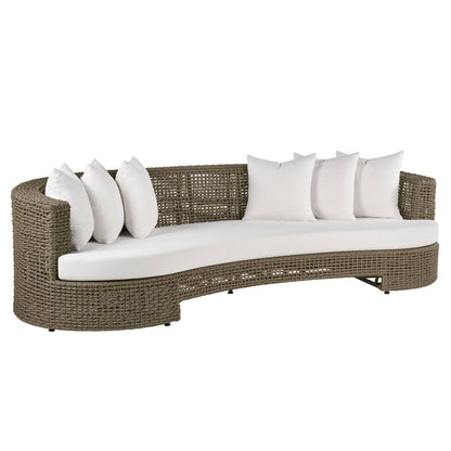 Arteriors Home Helene Curved Outdoor Sofa