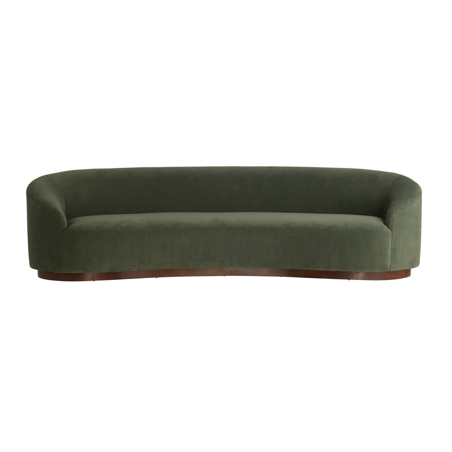 Arteriors Home Turner Sofa Pine Performance Chenille Dark Walnut Pine