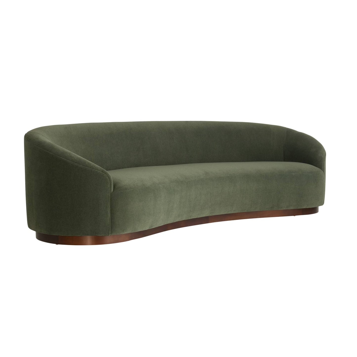 Arteriors Home Turner Sofa Pine Performance Chenille Dark Walnut Pine
