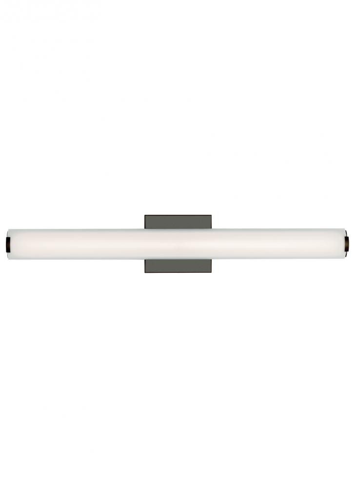 Visual Comfort Modern Finn Bath Vanity Satin Nickel
