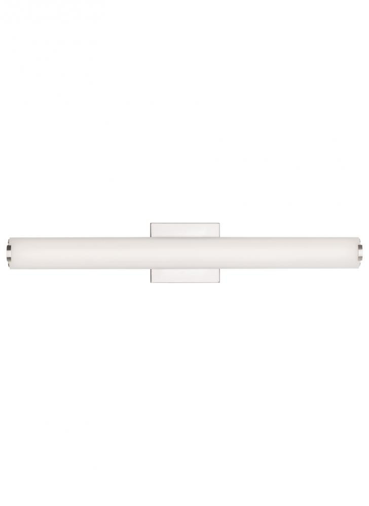 Visual Comfort Modern Finn Bath Vanity Nickel, Satin Nickel