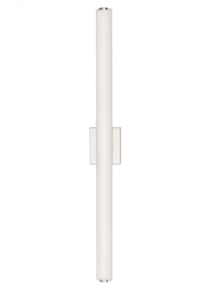 Visual Comfort Modern Finn Bath Vanity Light Satin Nickel