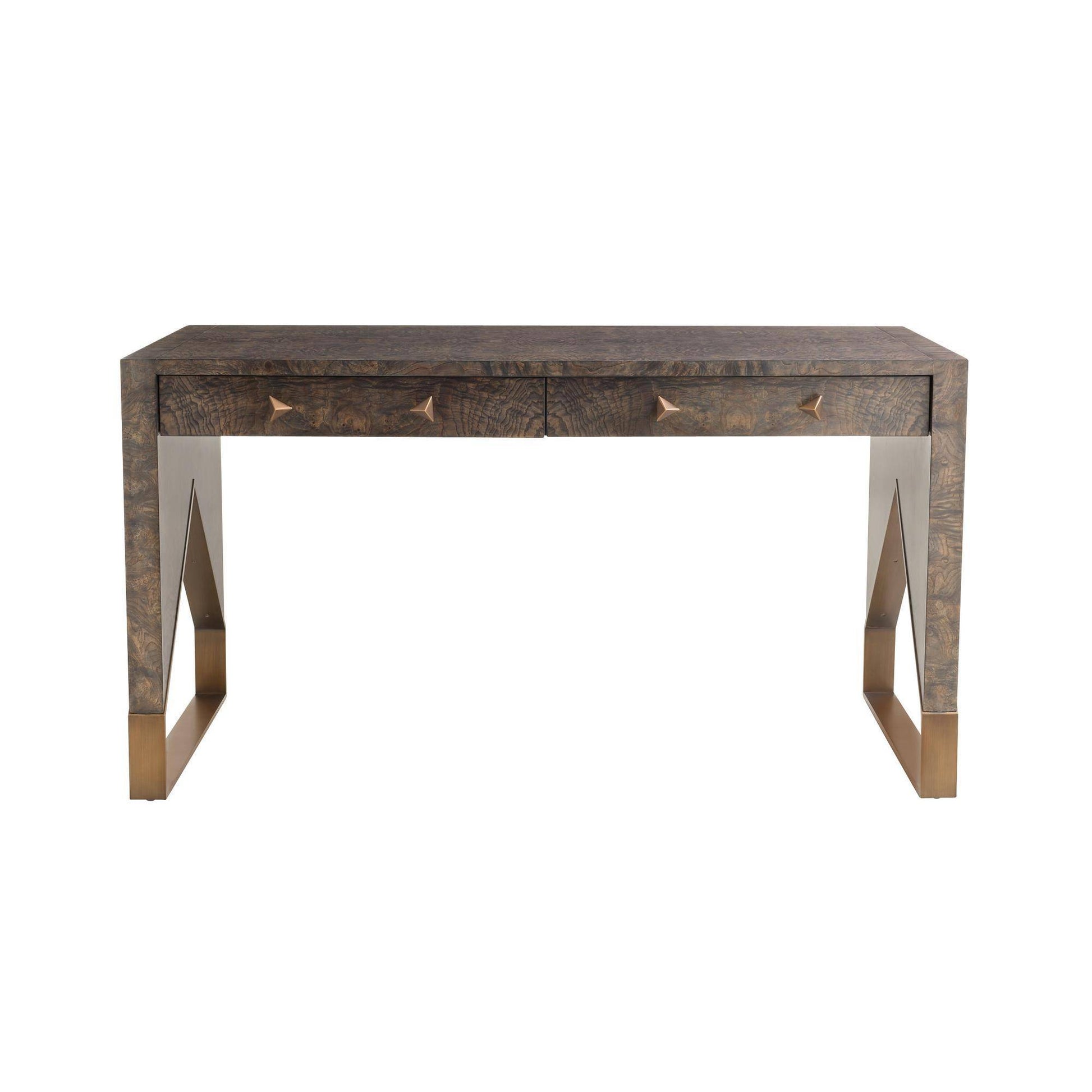 Arteriors Home Jupiter Desk Truffle Burl