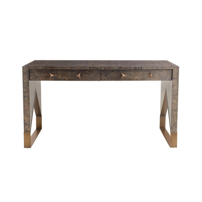 Arteriors Home Jupiter Desk Truffle Burl