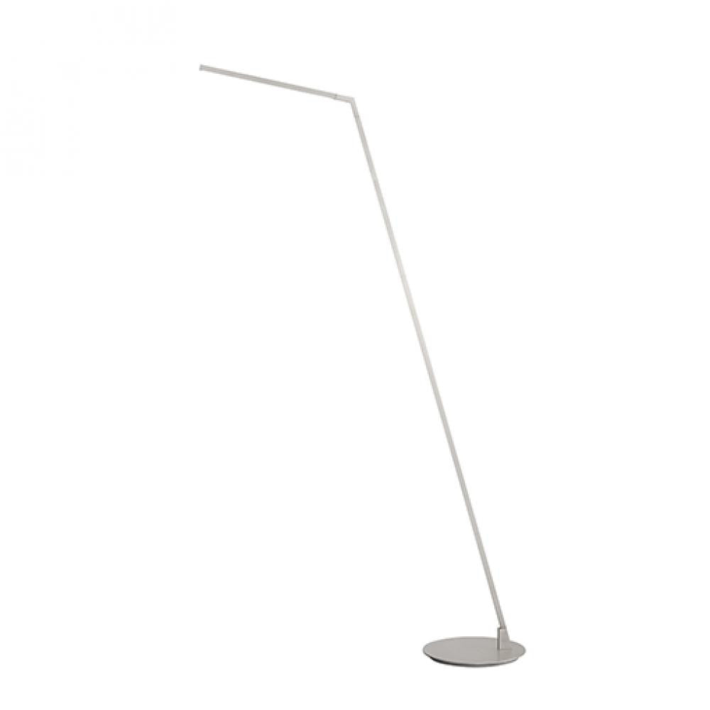 Kuzco Lighting Inc Miter LED Floor Lamp Brushed Nickel