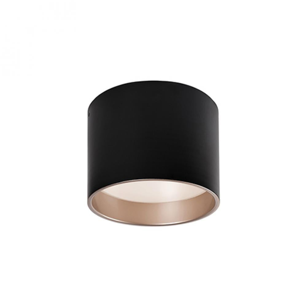 Kuzco Lighting Inc Mousinni 10-in LED Flush Mount Black