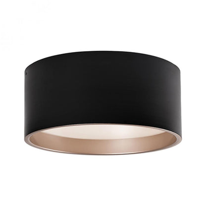 Kuzco Lighting Inc Mousinni 18-in LED Flush Mount Black