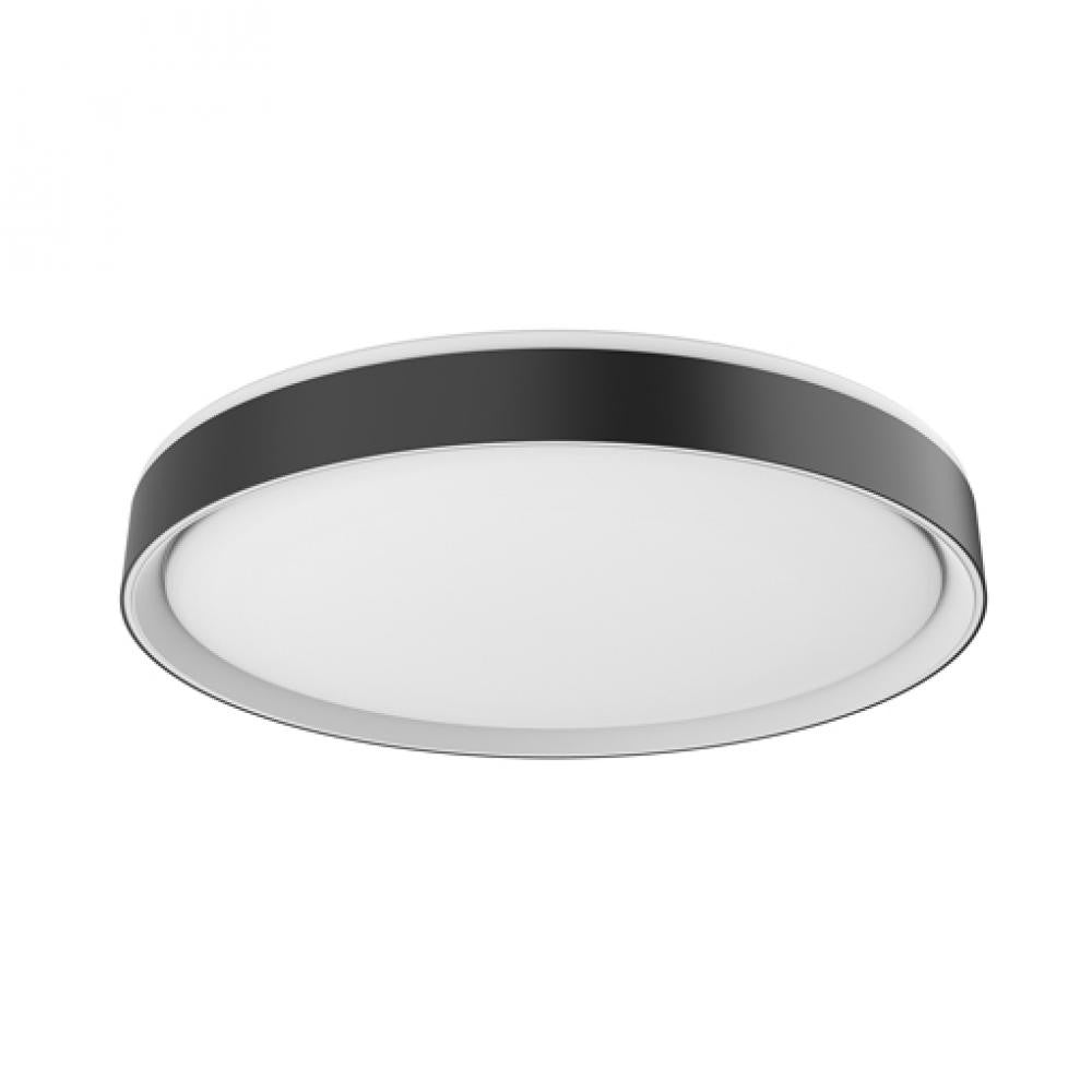Kuzco Lighting Inc Essex 20-in LED Flush Mount Black/White