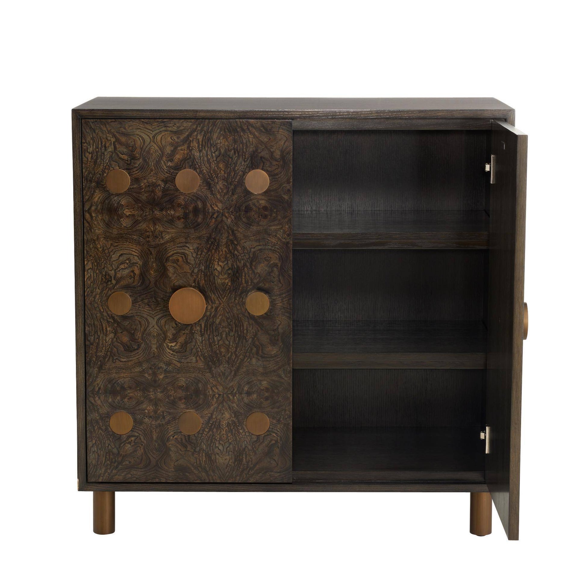 Arteriors Home Keanu Cabinet Truffle Burl
