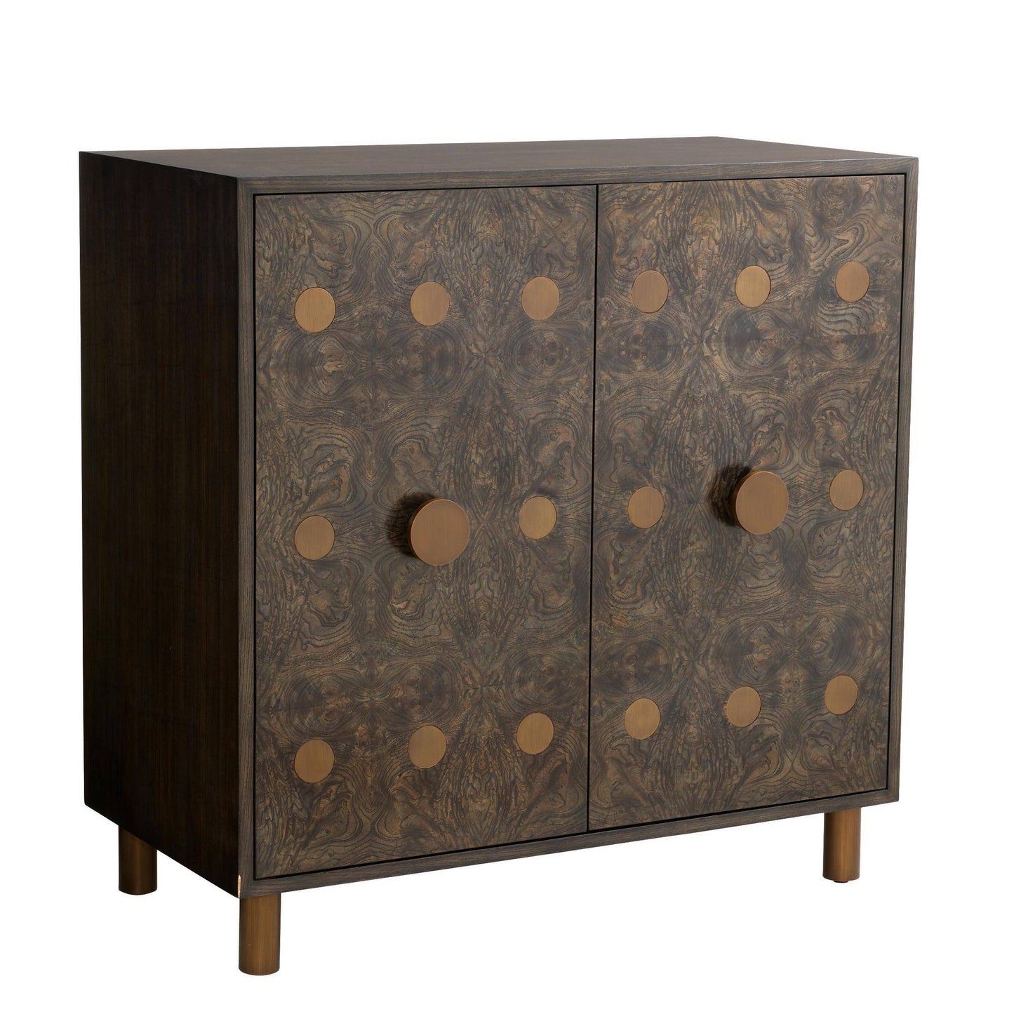 Arteriors Home Keanu Cabinet Truffle Burl