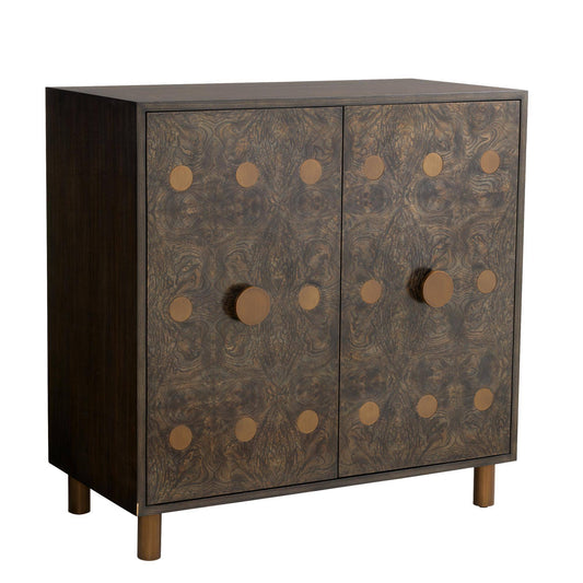 Arteriors Home Keanu Cabinet Truffle Burl