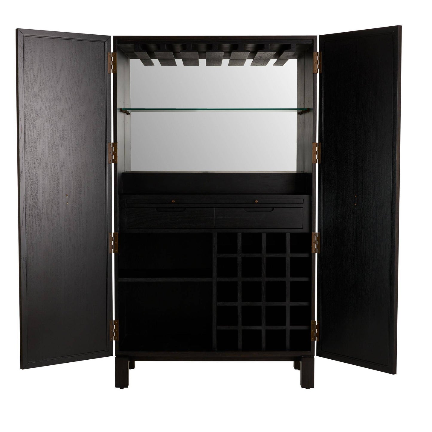 Arteriors Home Soko Cocktail Cabinet Ivory