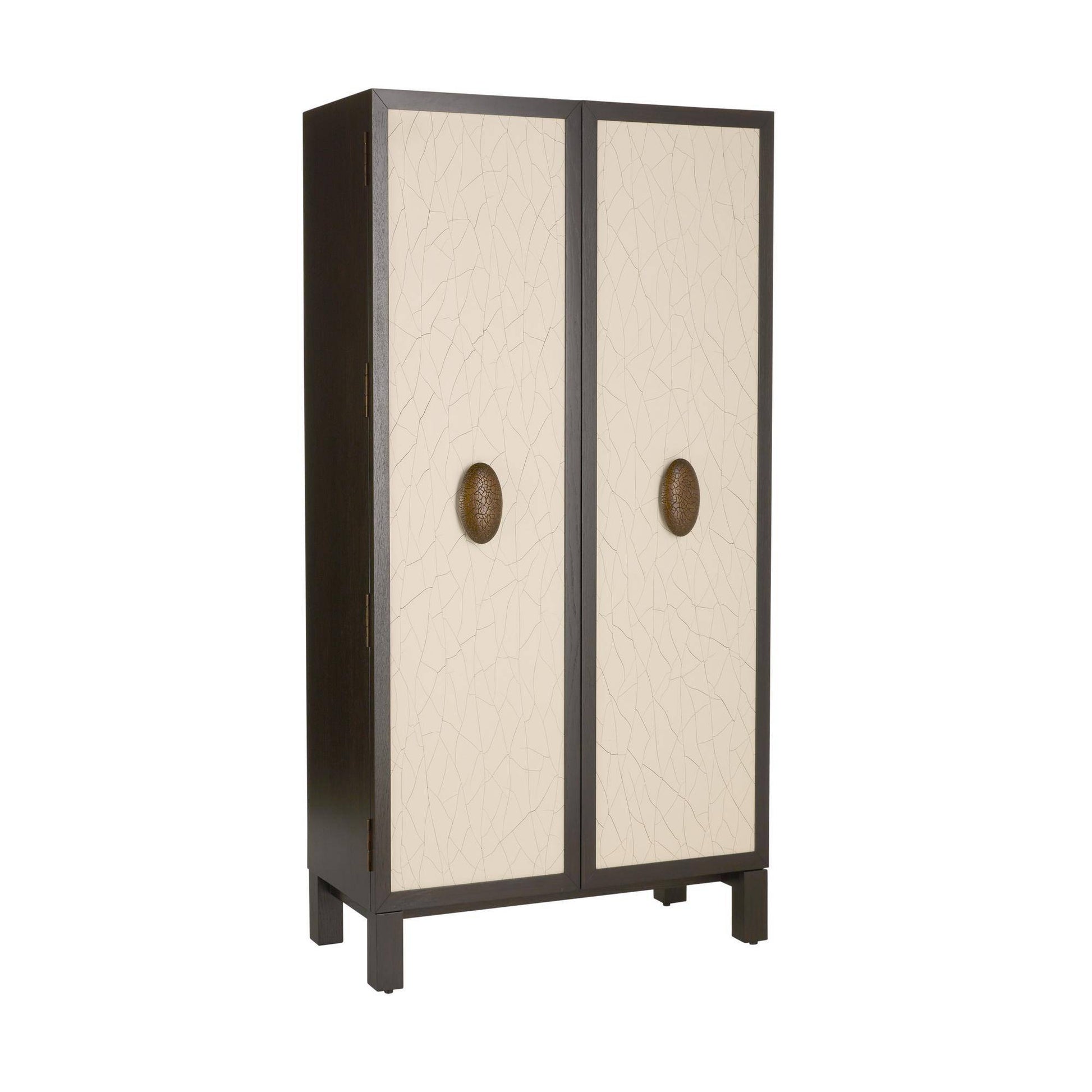 Arteriors Home Soko Cocktail Cabinet Ivory