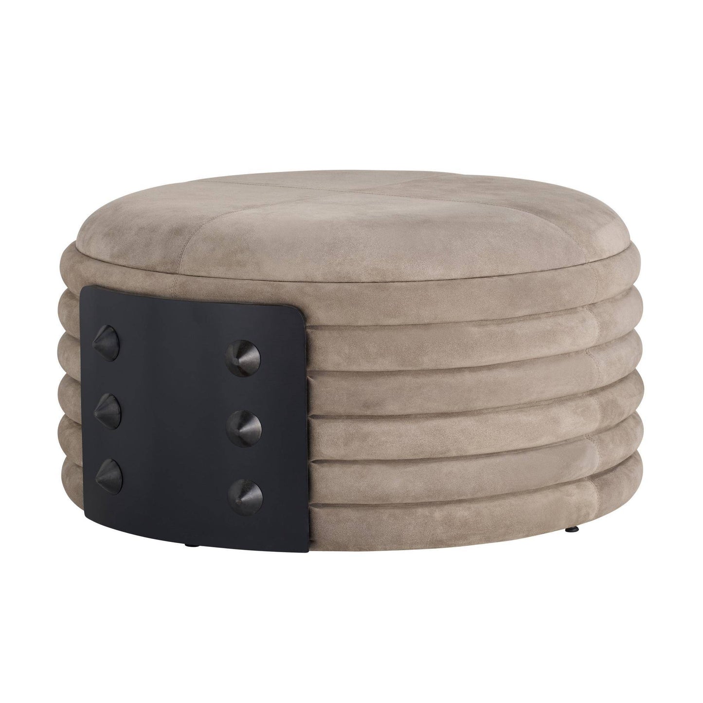 Arteriors Home Titus Ottoman Taupe