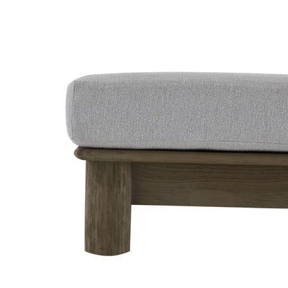 Arteriors Home Caldwell Outdoor Ottoman Porpoise