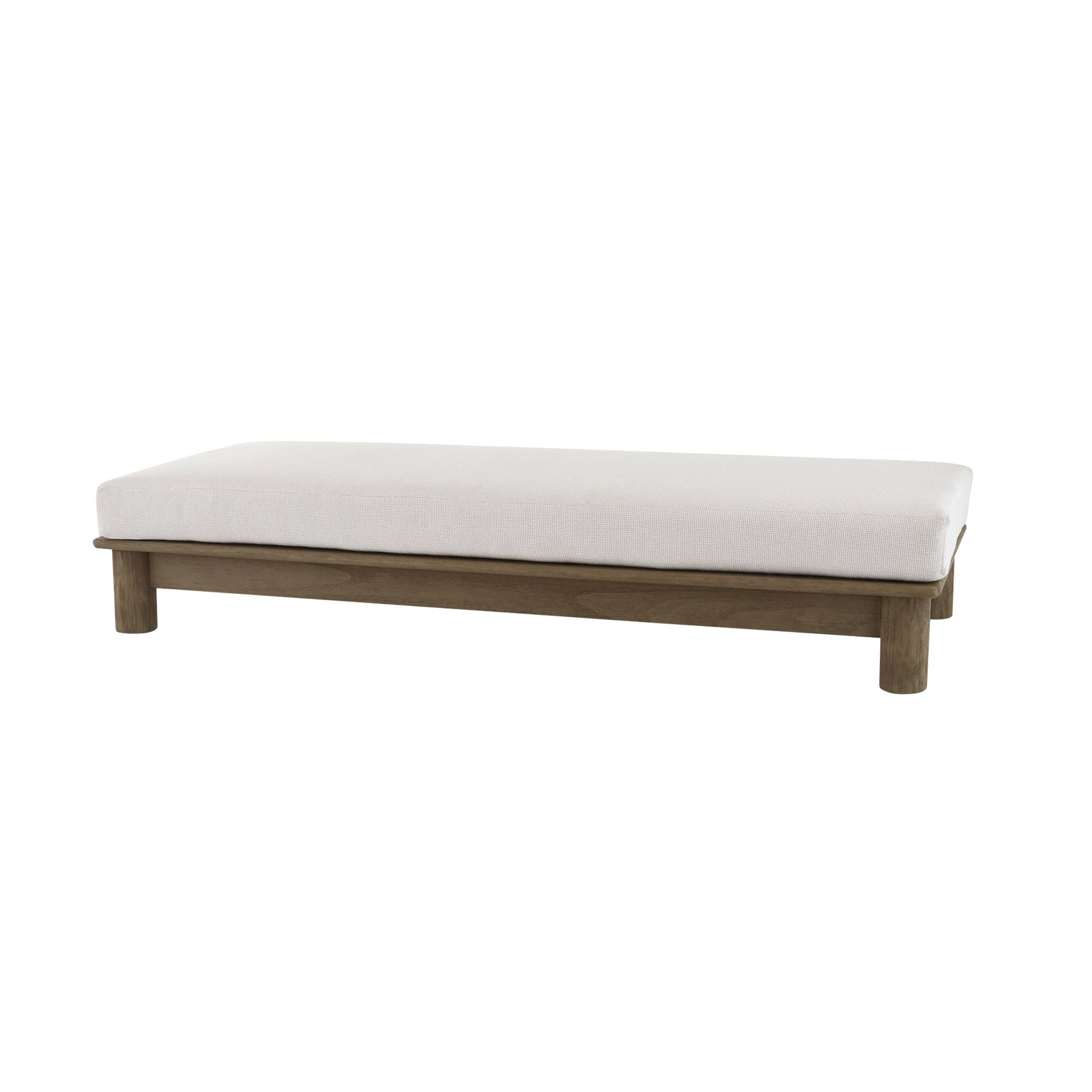 Arteriors Home Caldwell Outdoor Ottoman Shale
