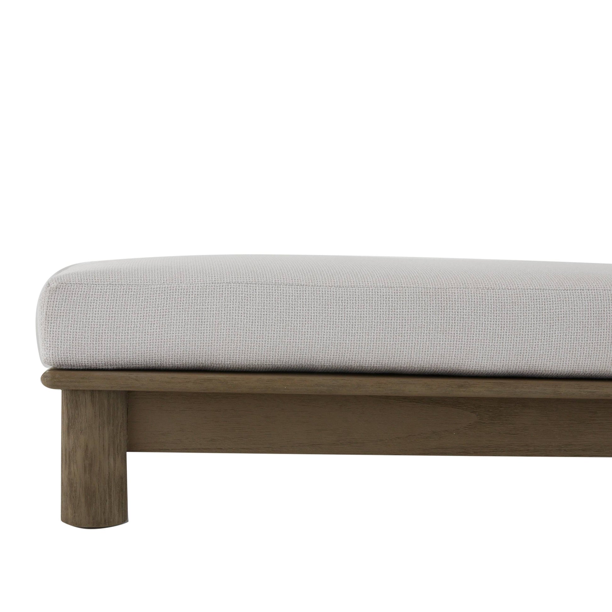 Arteriors Home Caldwell Outdoor Ottoman Shale