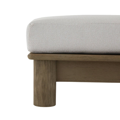 Arteriors Home Caldwell Outdoor Ottoman Shale
