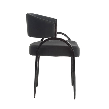 Arteriors Home Bahati Chair Midnight Grey