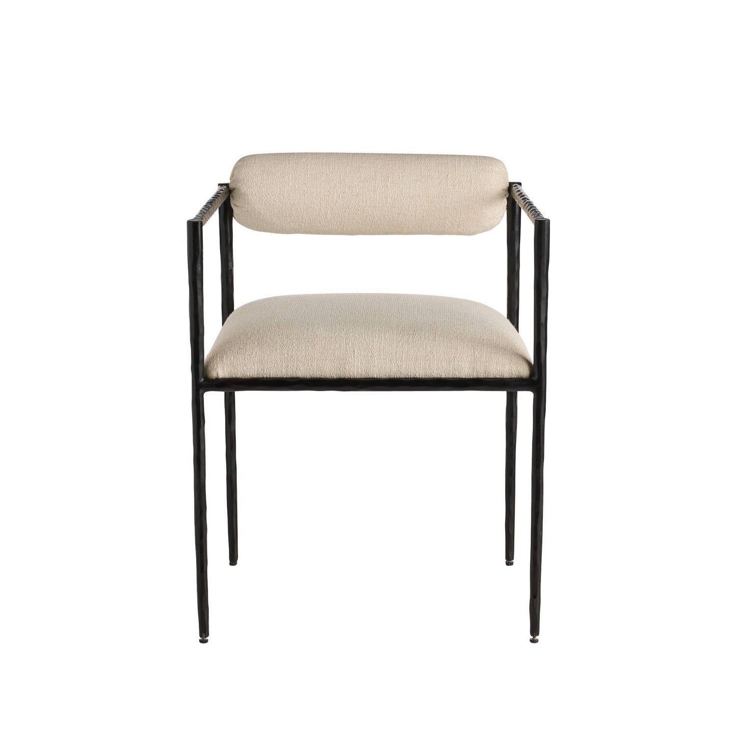 Arteriors Home Barbana Chair Oxford White Performance Fabric Oxford White