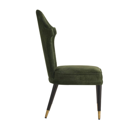 Arteriors Home Lincoln Dining Chair Forest