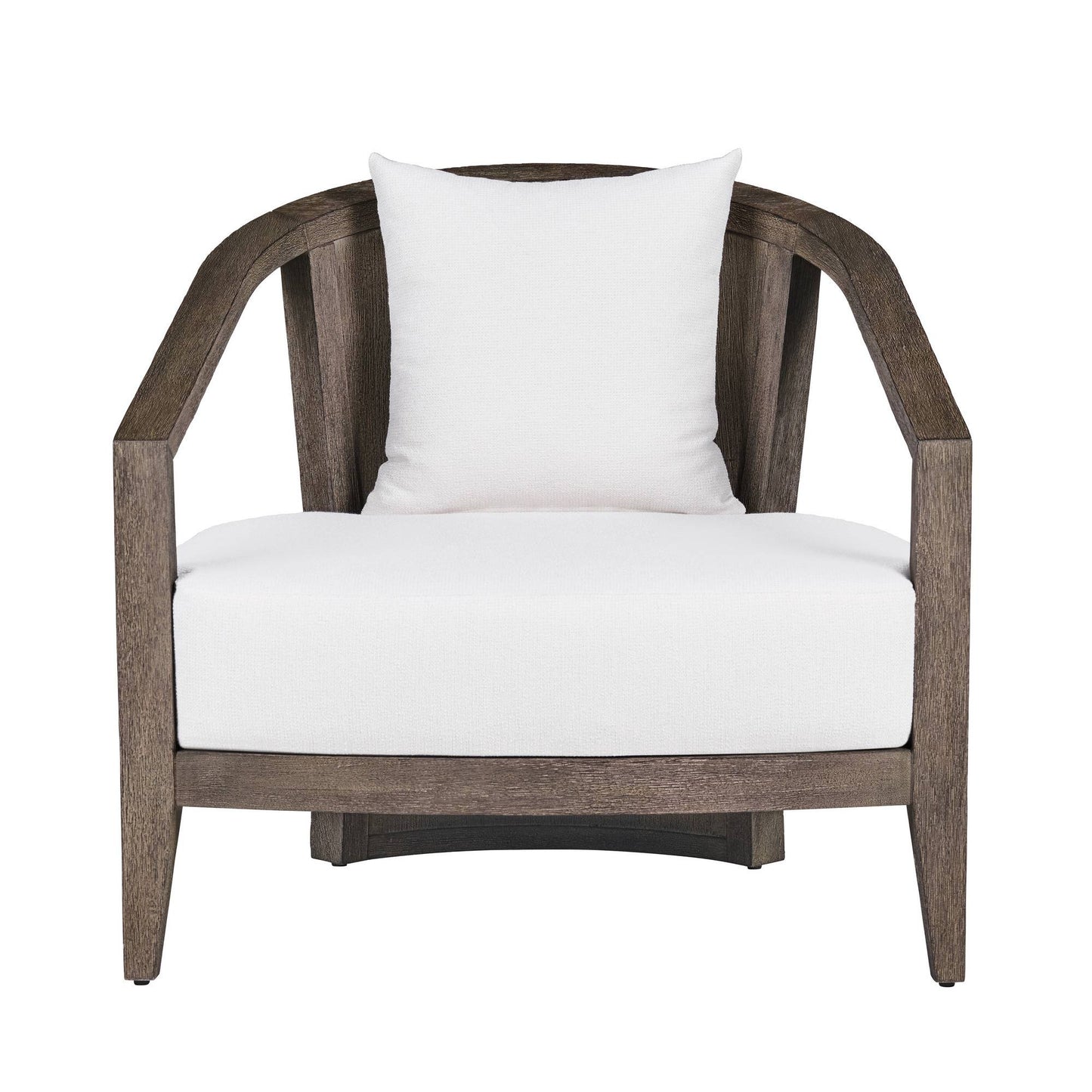 Arteriors Home Sobek Textured Back Outdoor Lounge Chair