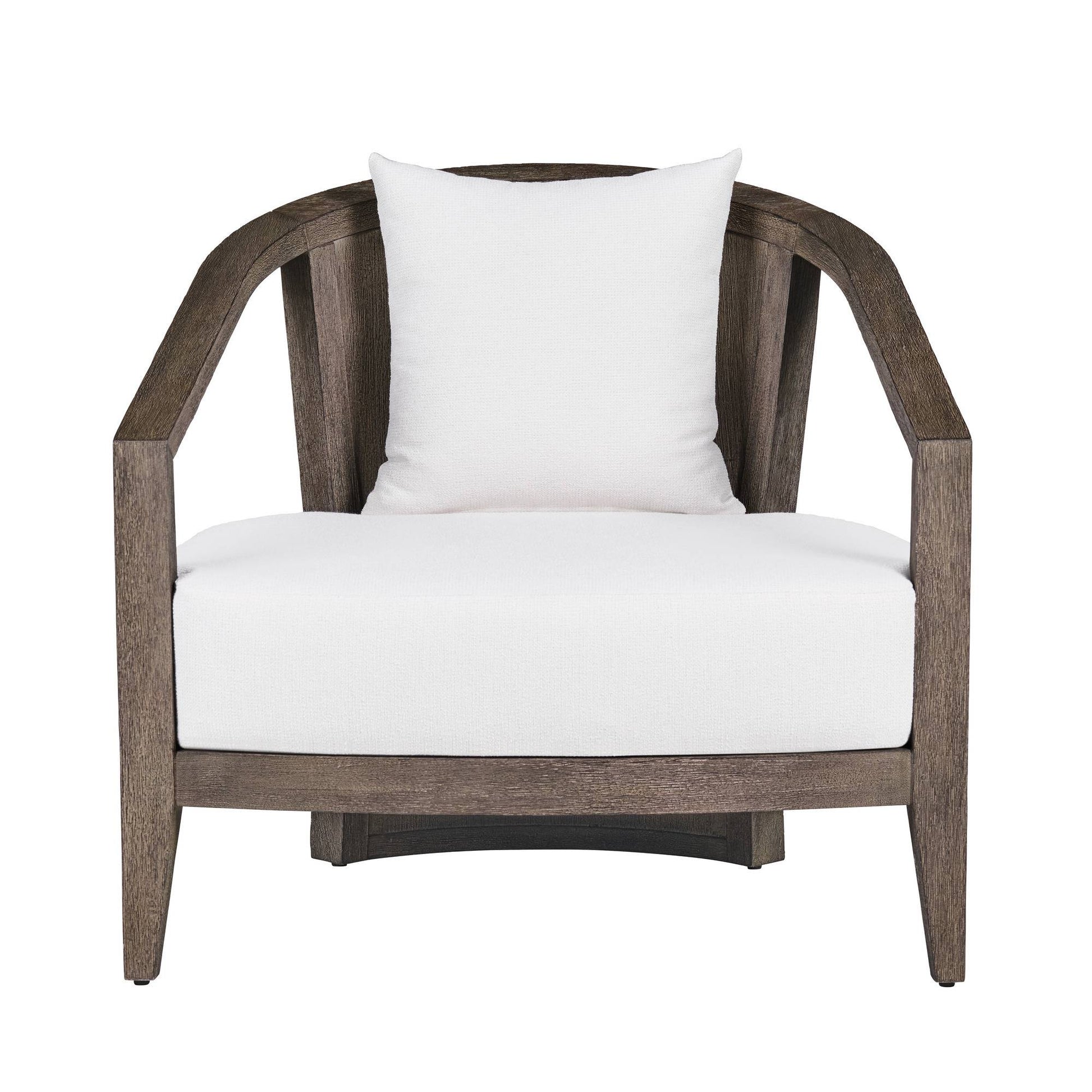 Arteriors Home Sobek Textured Back Outdoor Lounge Chair