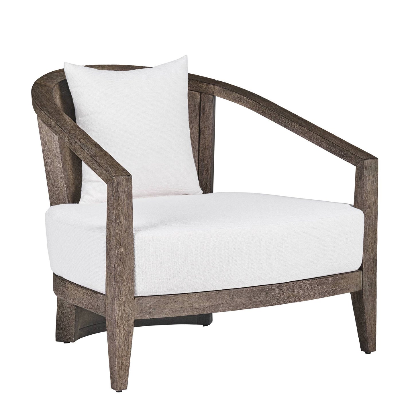 Arteriors Home Sobek Textured Back Outdoor Lounge Chair