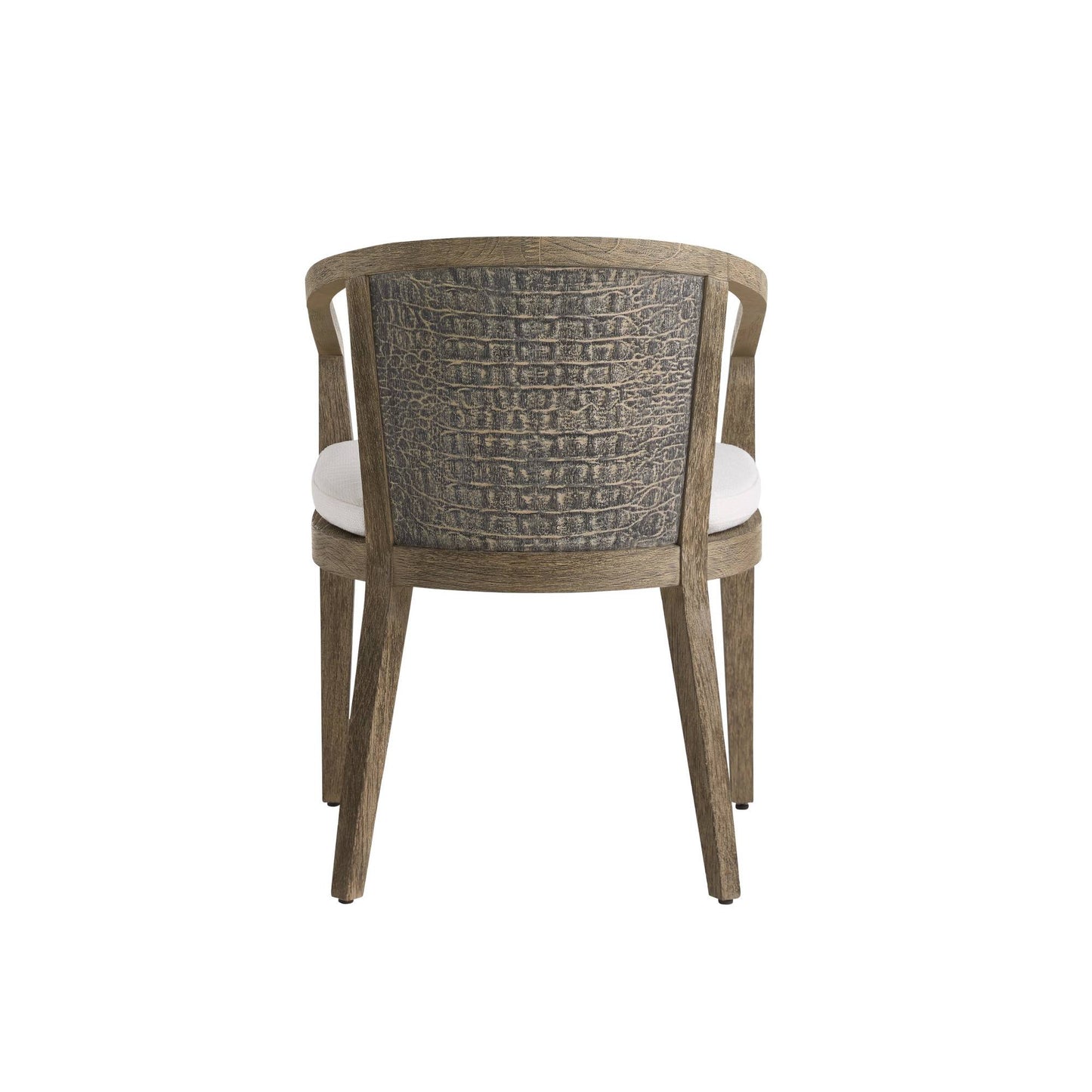 Arteriors Home Sobek Textured Back Outdoor Dining Chair